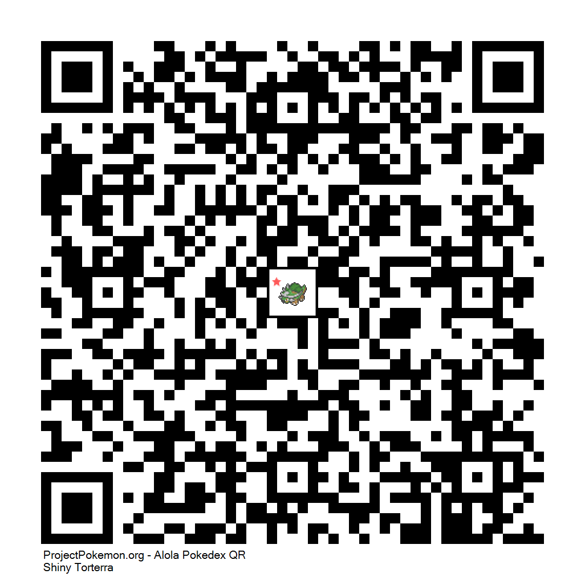 Cdigo QR de Torterra variocolor
